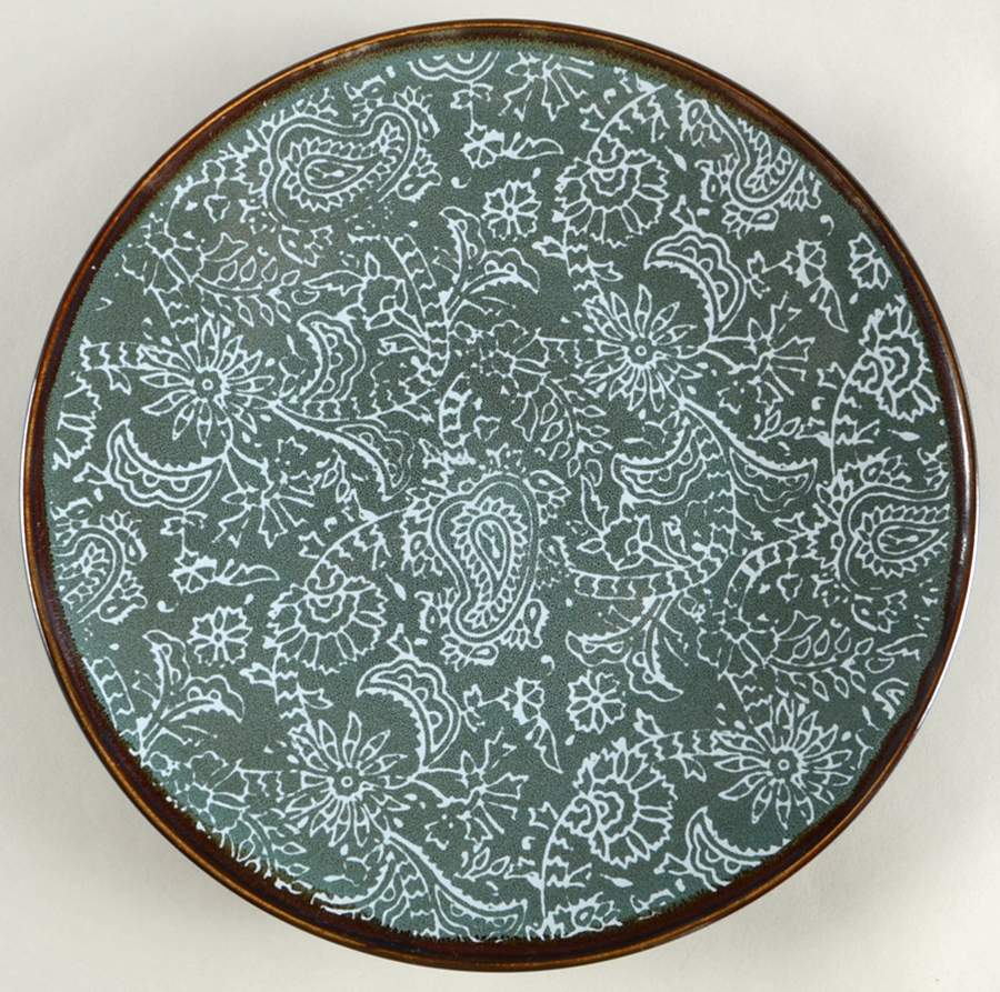 Paisley Salad Plate by Thomas O'Brien-1