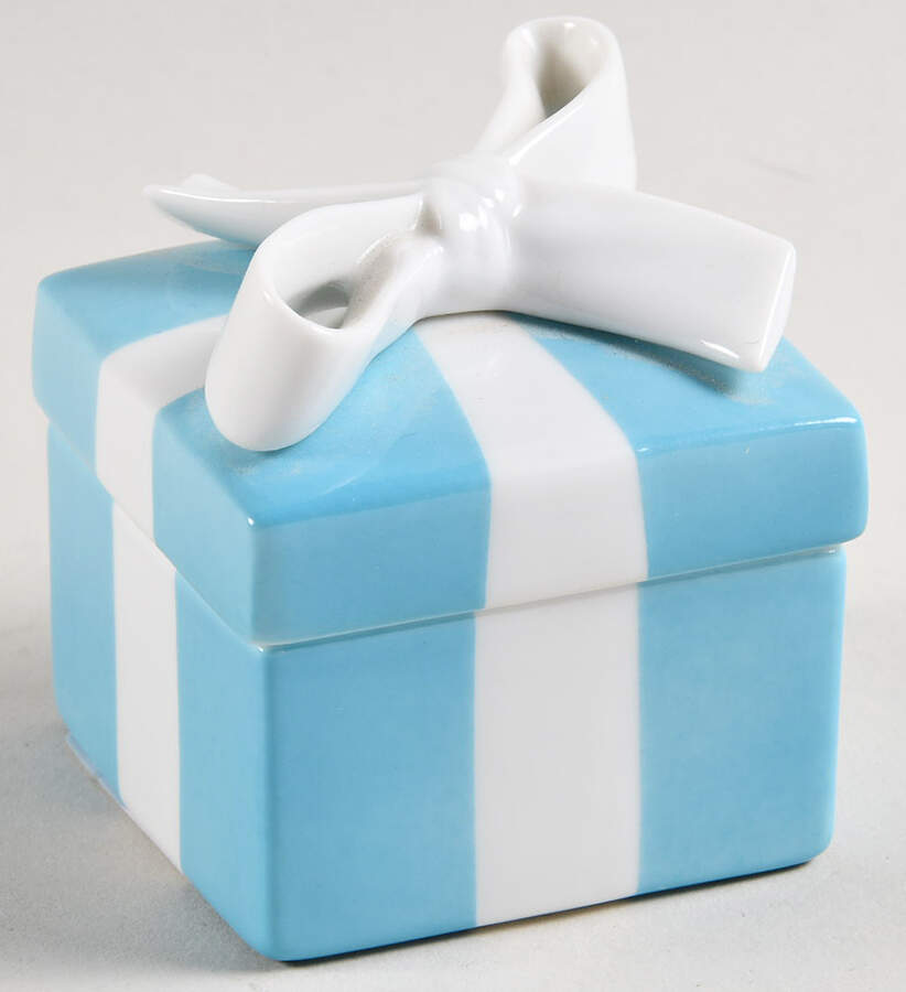 Tiffany Blue Box Small Trinket Box & Lid by Tiffany-1