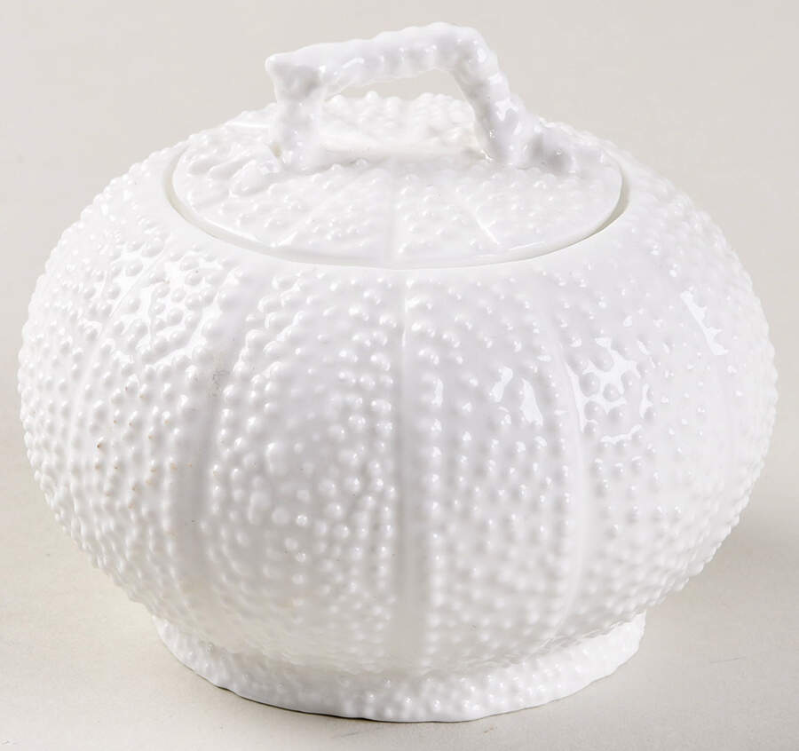 Sea Urchin Sugar Bowl & Lid by Tiffany-1