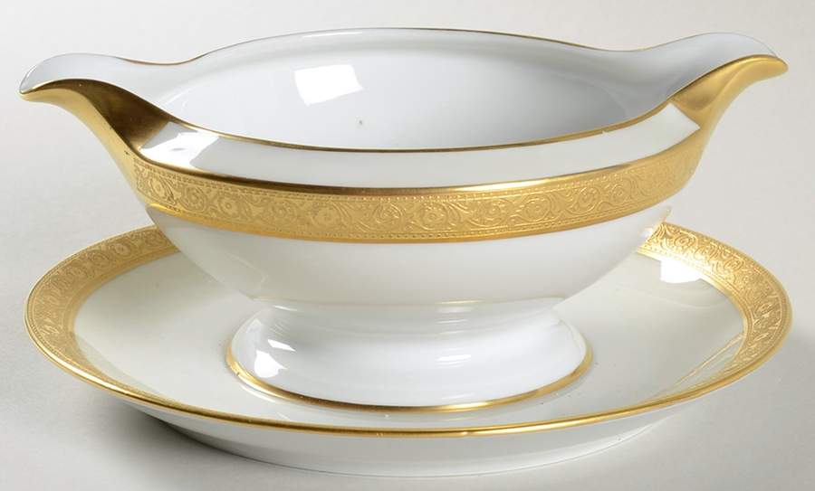 THO485 Gravy Boat with Attached Underplate by Thomas-1