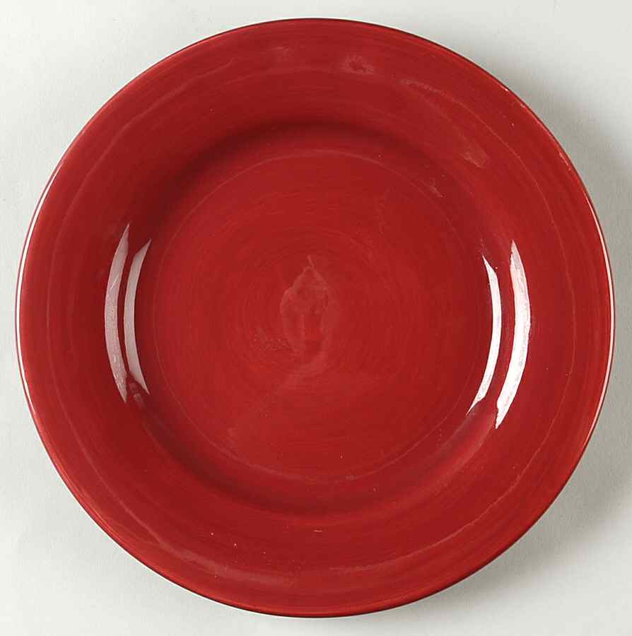 Avellino Cherry Red Salad Plate by Tabletops Unlimited-1