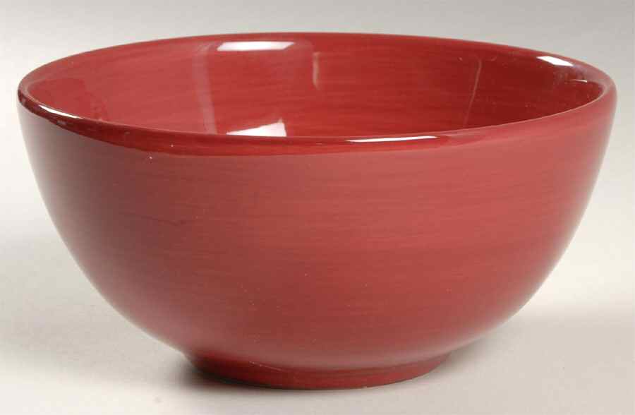 Avellino Cherry Red Soup/Cereal Bowl by Tabletops Unlimited-1