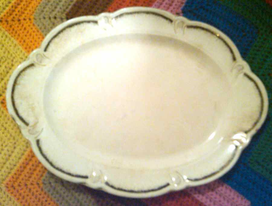 TST994 11" Oval Serving Platter by Taylor, Smith & Taylor (Ts&T)-1