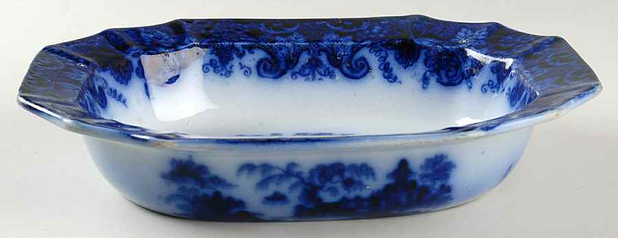 Scinde 10" Oval Vegetable Bowl by Thomas Walker-1