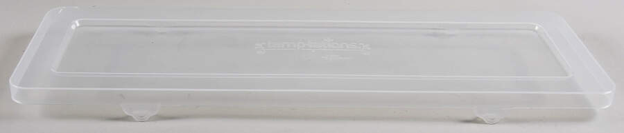 Floral Lace-Blue Lid for 14" Rectangular Tray by Temp-Tations-1