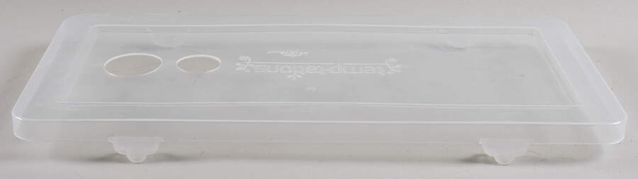 Floral Lace-Blue Plastic Lid for Multifunctional Baker by Temp-Tations-1