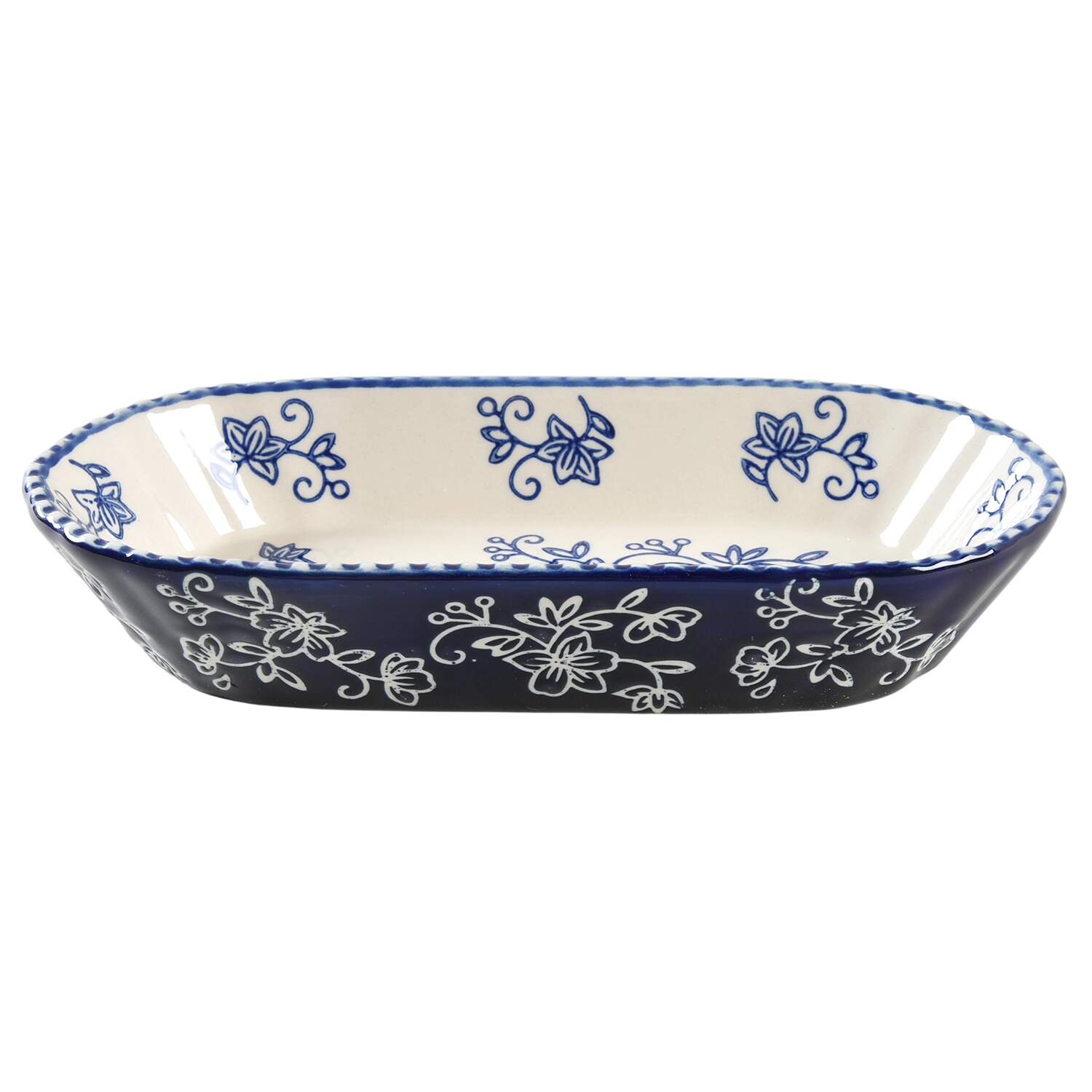 Floral Lace-Blue Hot Dog Boat by Temp-Tations-1