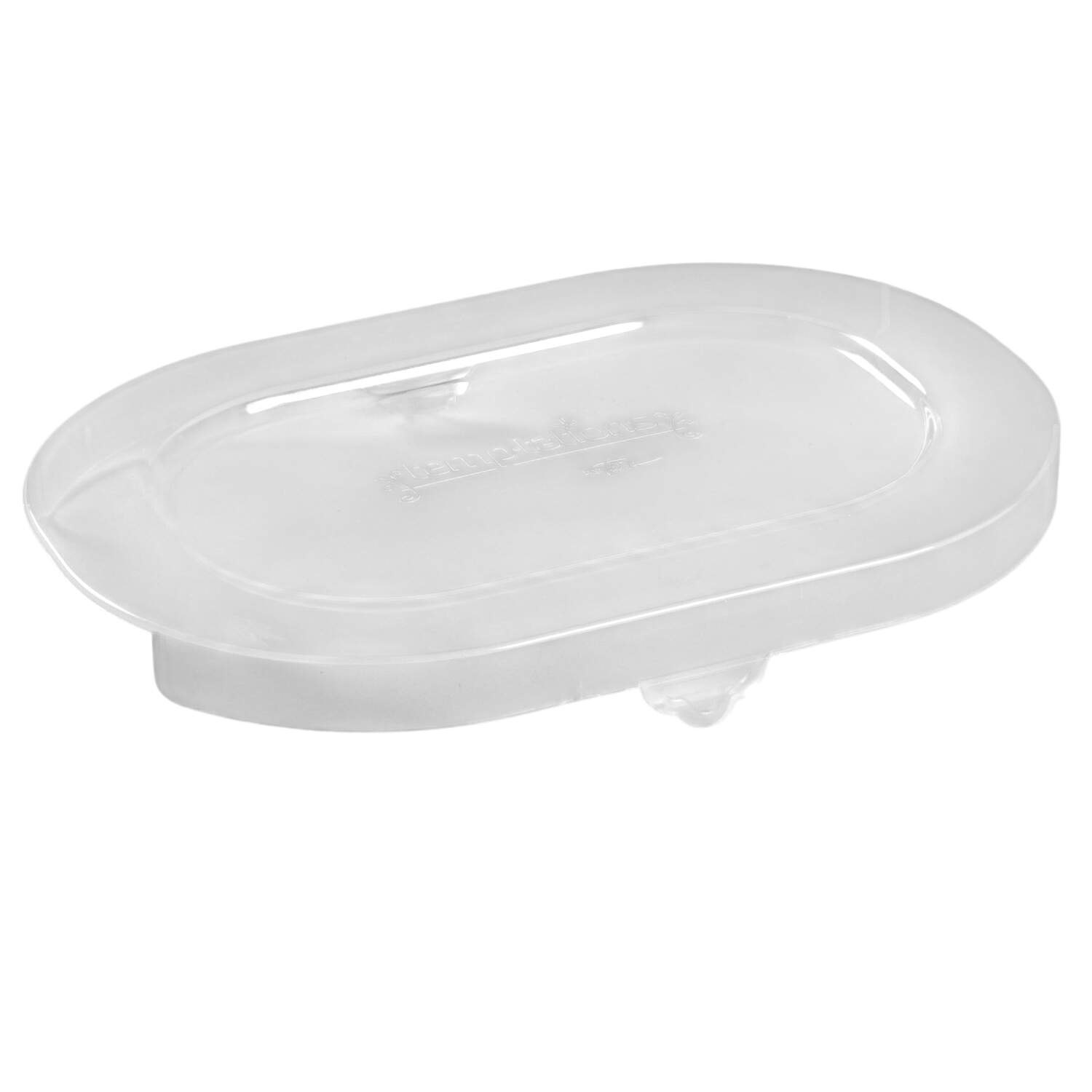 Floral Lace-Blue Plastic Lid for Oval Ramekin by Temp-Tations-1