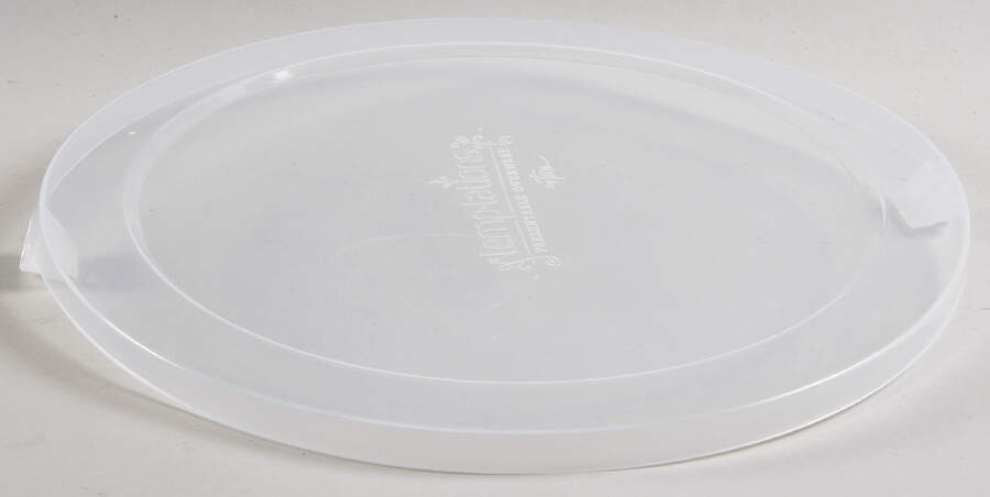 Floral Lace Chocolate 10" Plastic Lid for Quiche by Temp-Tations-1