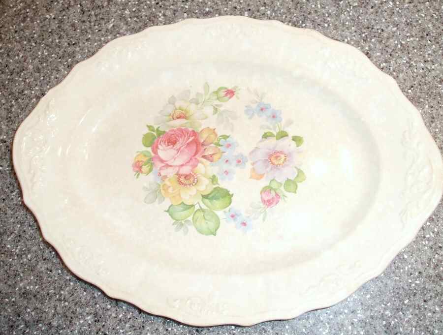 1735 11" Oval Serving Platter by Thompson-1