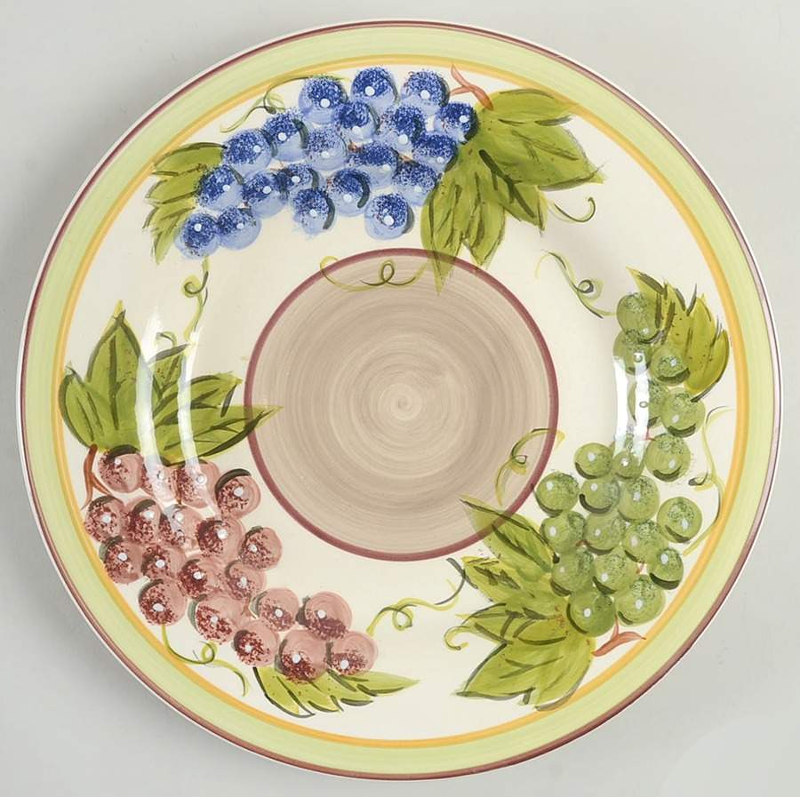 Stayfalia Grape Dinner Plate by Tabletops Unlimited-1