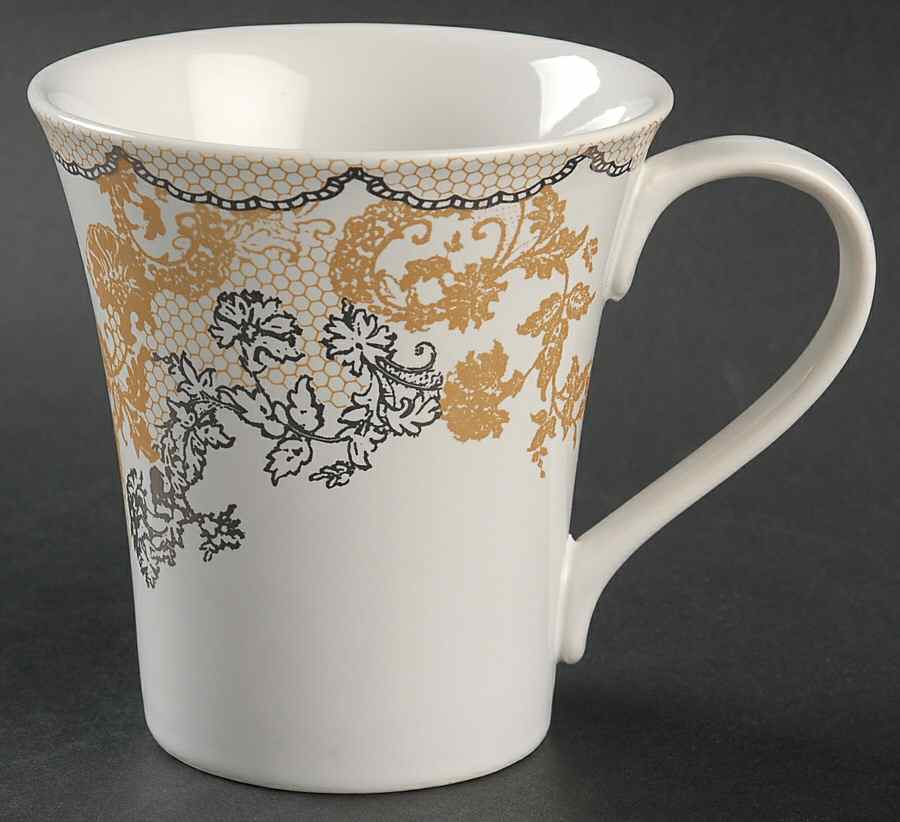 Cartouche Mug by Tahari Home-1