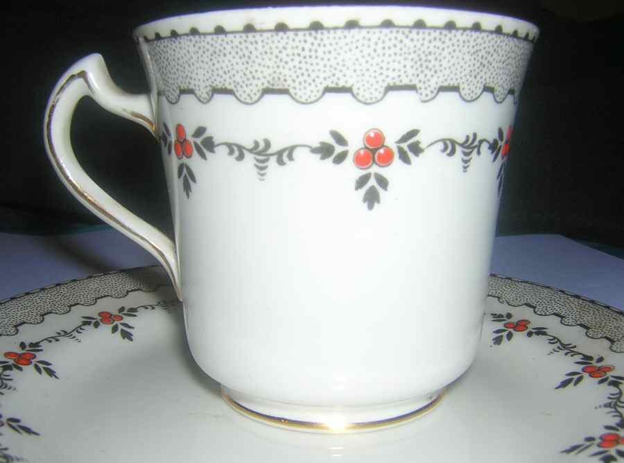 9183 Footed Cup & Saucer Set by Tuscan - Royal Tuscan-1