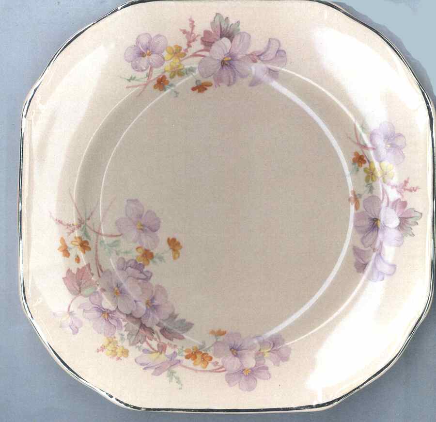 TST758 Dinner Plate by Taylor, Smith & Taylor (Ts&T)-1