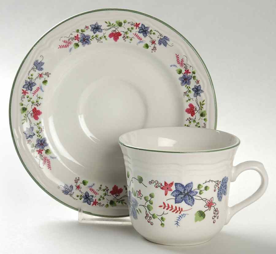 TTO30 Flat Cup & Saucer Set by Totally Today-1