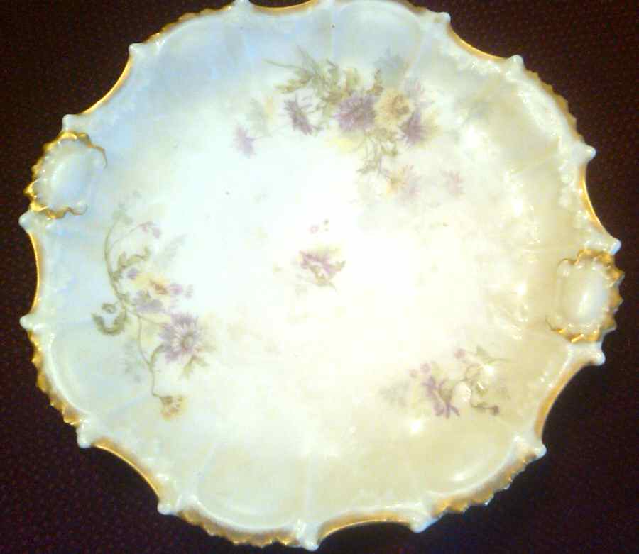 TRV726 Handled Cake Plate by Tressemanes & Vogt-1