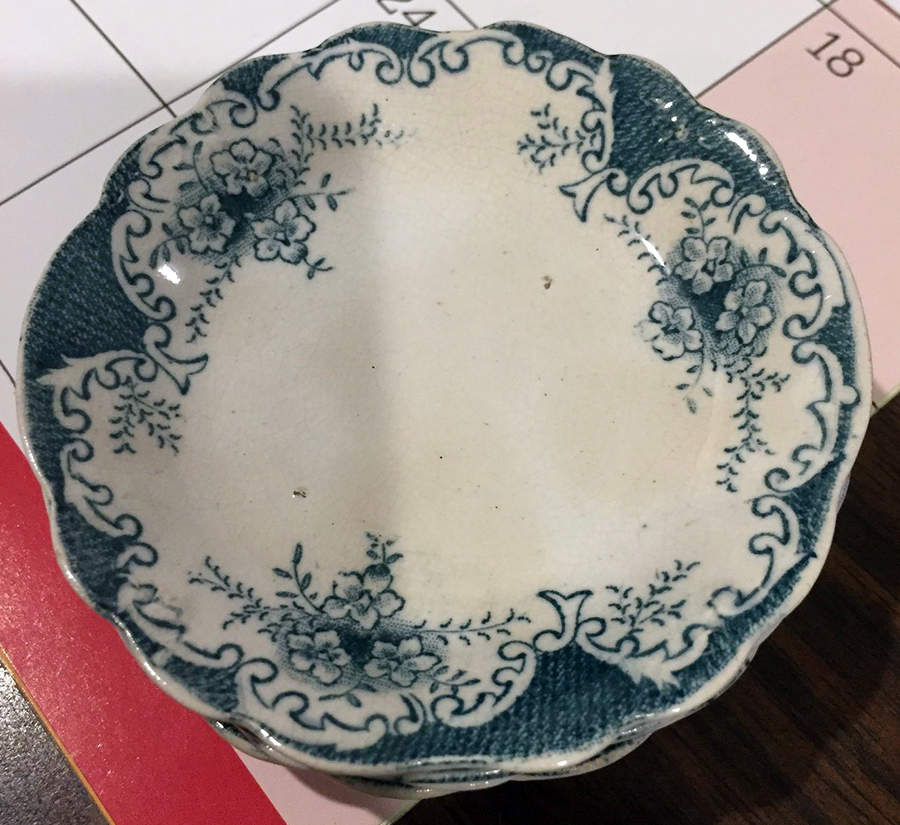 Navy Butter Pat by Till & Sons-1