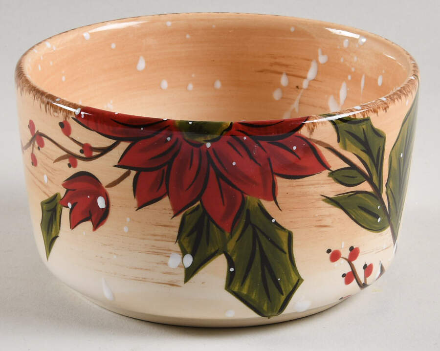 Holly Jolly Dip Bowl (For Dip and Spreader) by Tabletops Unlimited-1