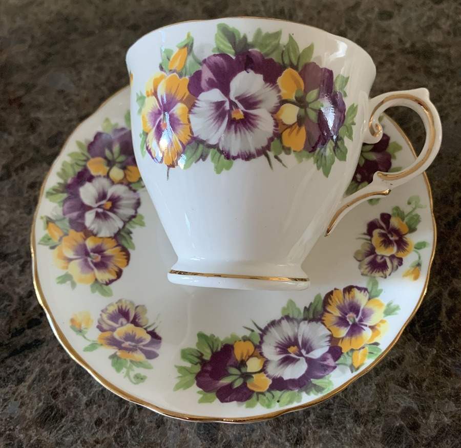 C9649 Footed Cup & Saucer Set by Tuscan - Royal Tuscan-1
