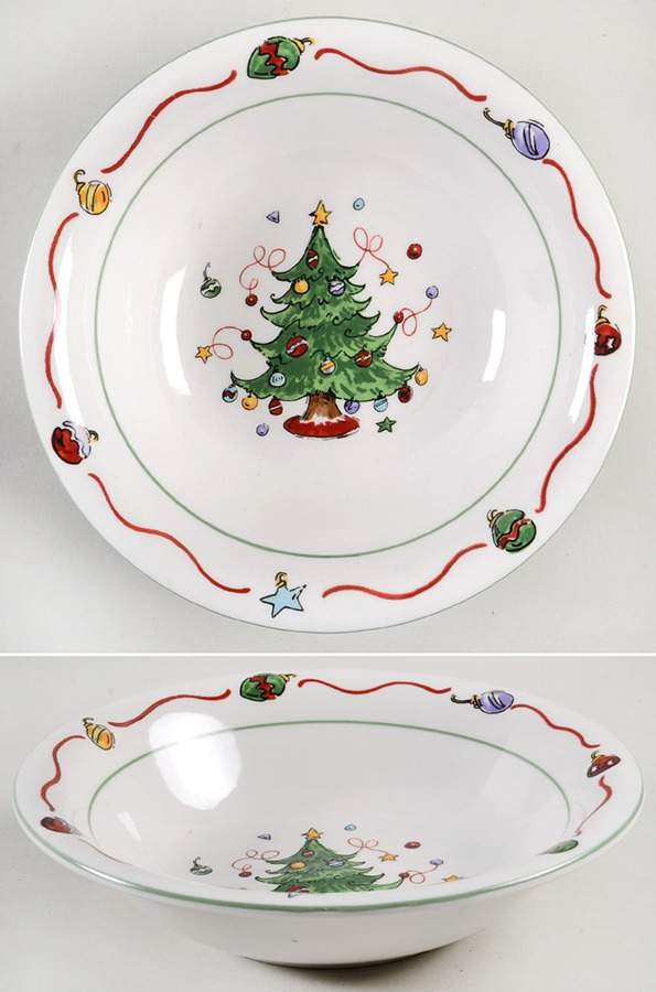 Jingle Bells Coupe Soup Bowl by Tabletops Unlimited-1