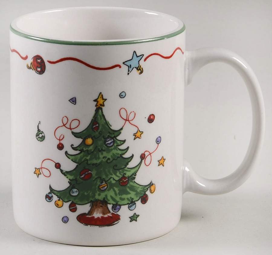 Jingle Bells Mug by Tabletops Unlimited-1