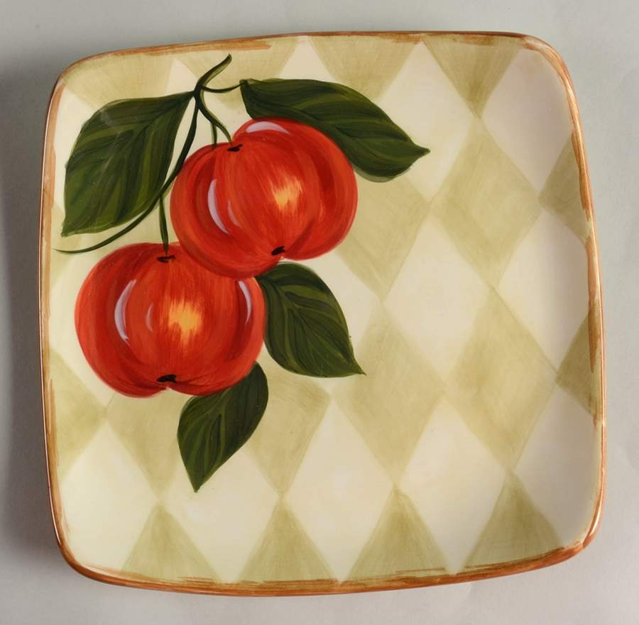 Tuscan Fruit Salad Plate by Tabletops Unlimited-1