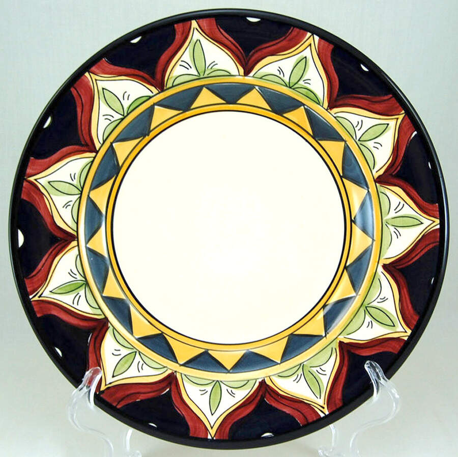 Mediteranean Dinner Plate by Tabletops Unlimited-1