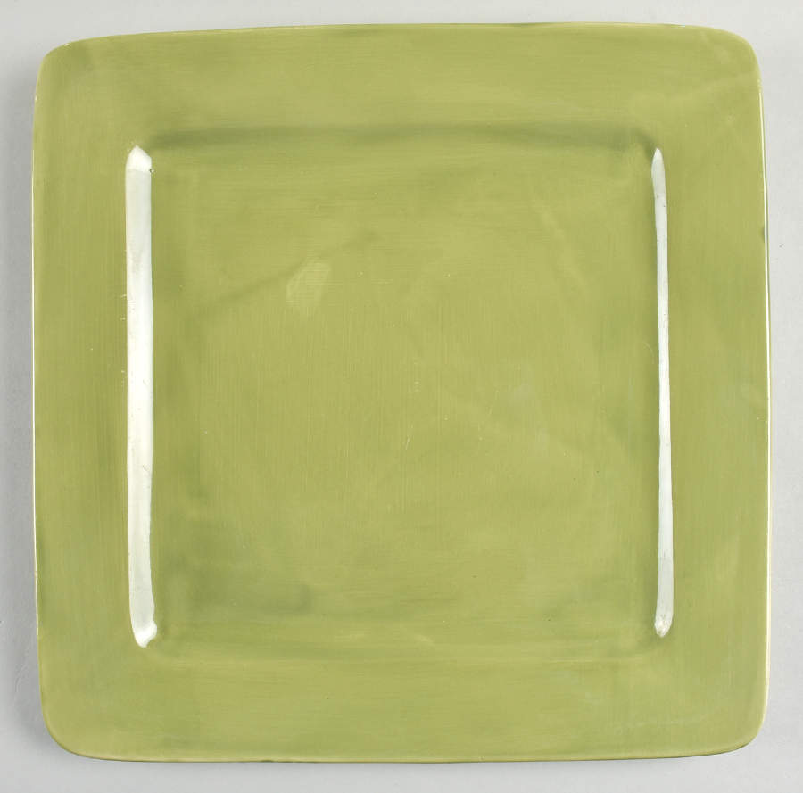 Sage Square Dinner Plate by Tabletops Unlimited-1