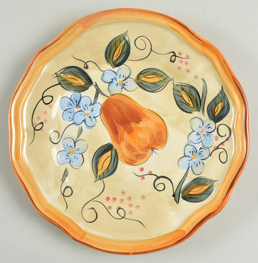 Tuscan Orchard Salad Plate by Tabletops Unlimited-1
