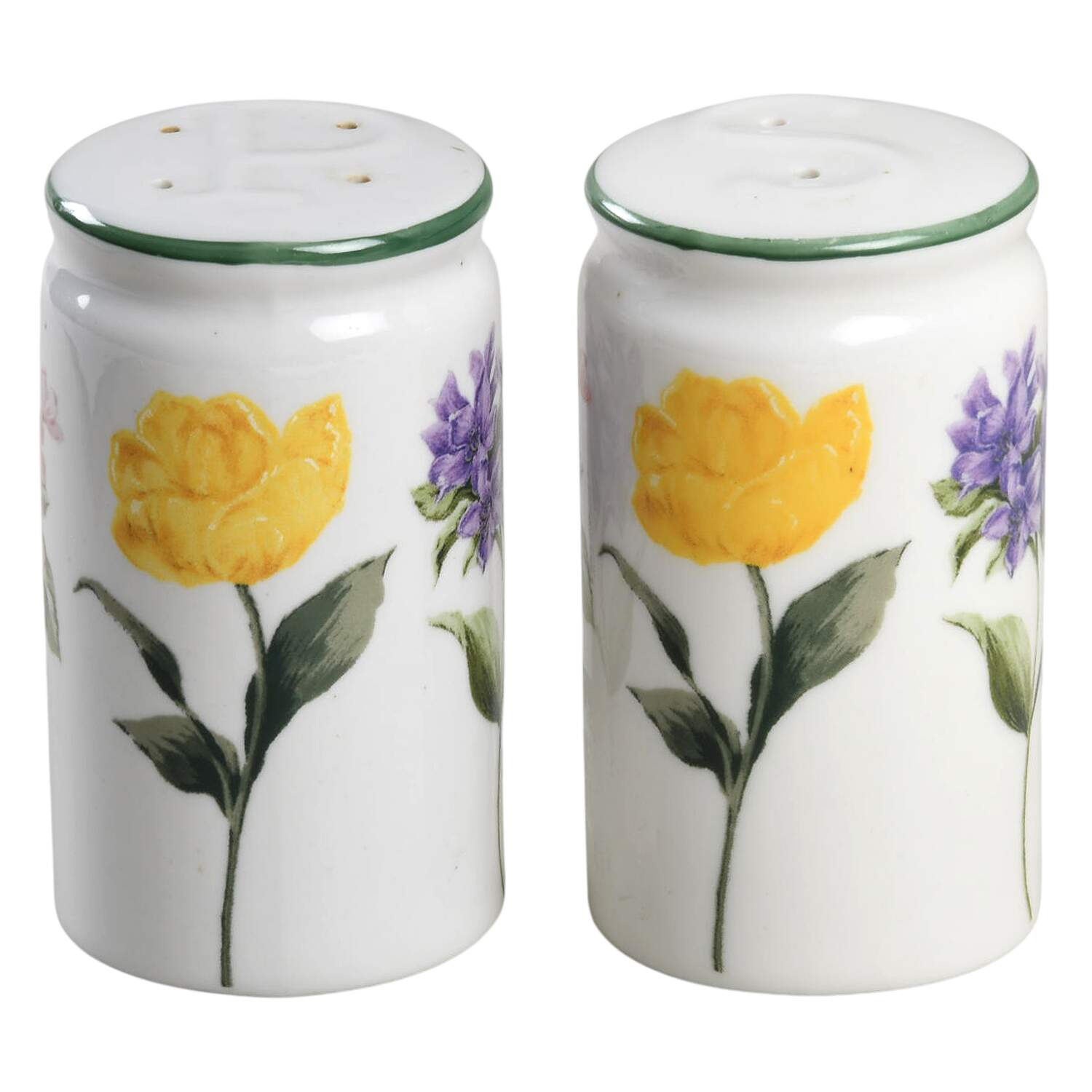 Garden Delights Salt & Pepper Set by Tabletops Unlimited-1
