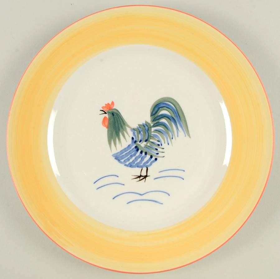 Rooster Glory Dinner Plate by Tabletops Unlimited-1