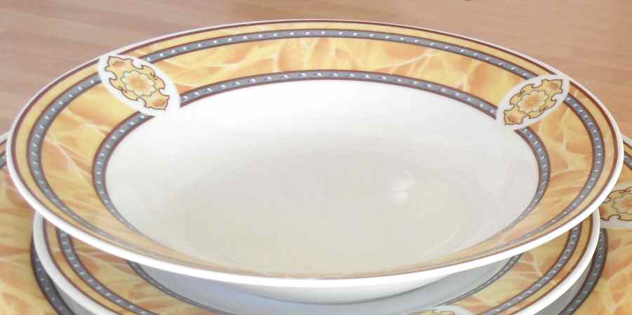 TIE82 Rim Soup Bowl by Tienshan-1