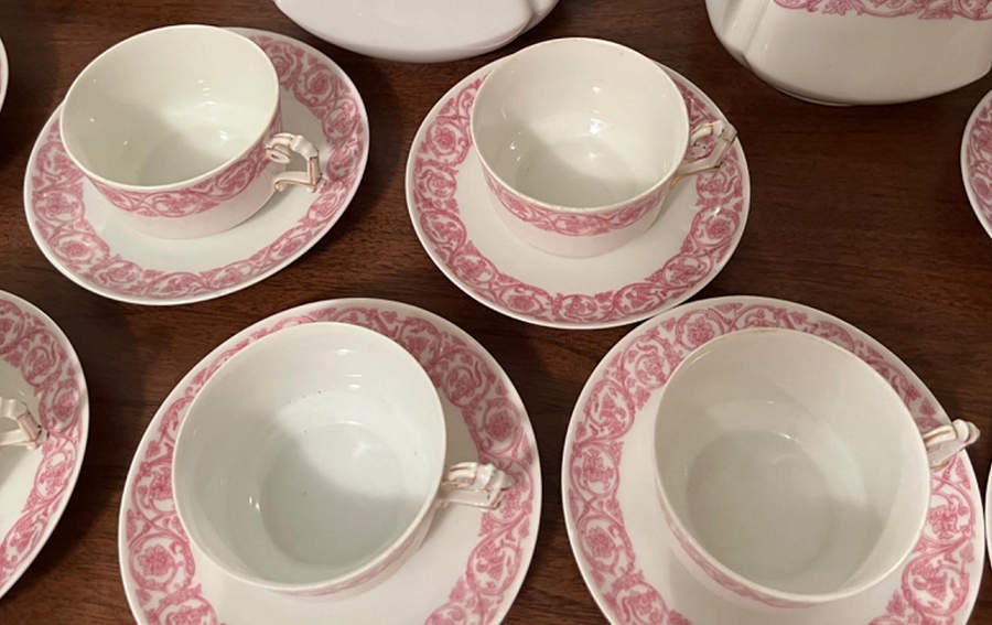 TRV732 Flat Cup & Saucer Set by Tressemanes & Vogt-1