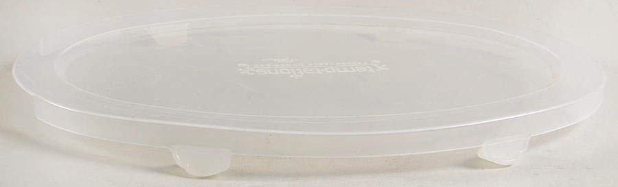 Old World Cream Plastic Lid for 13" Oval Baker by Temp-Tations-1