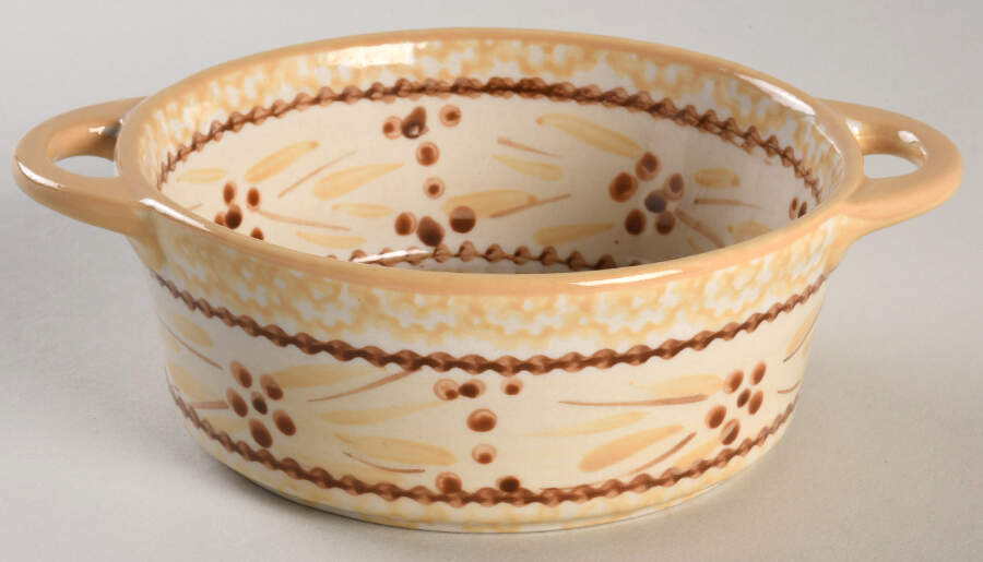 Old World Cream 10 Oz Individual Casserole No Lid by Temp-Tations-1