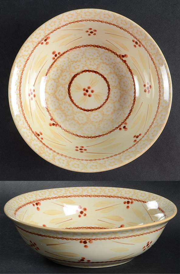 Old World Cream Soup/Cereal Bowl by Temp-Tations-1