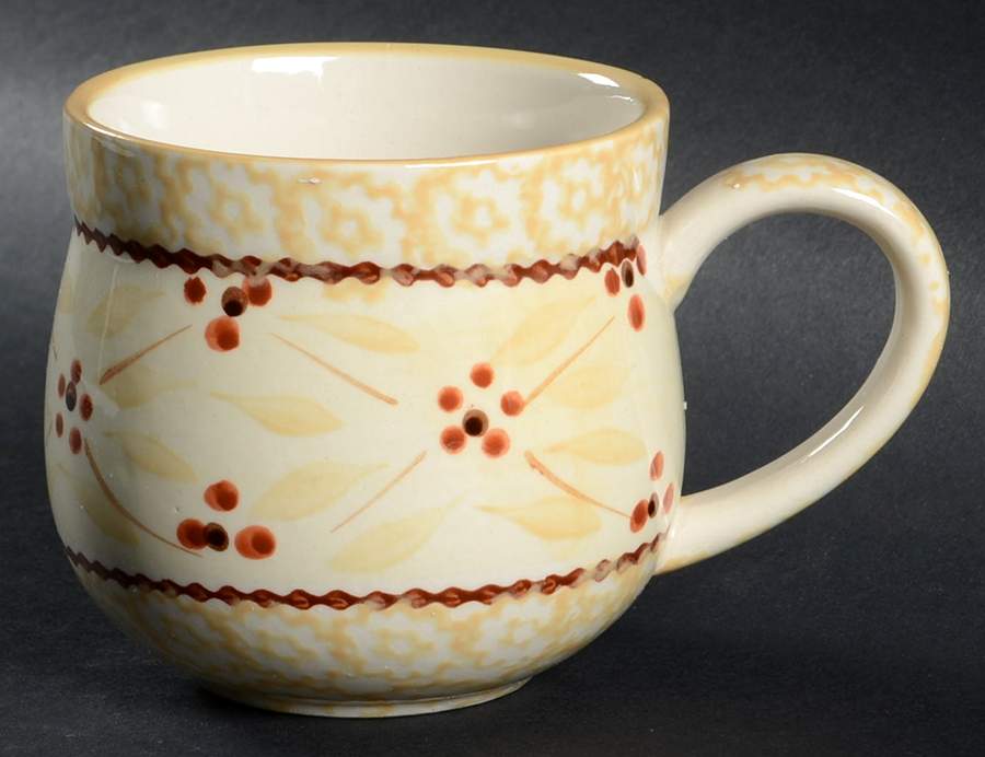 Old World Cream Mug by Temp-Tations-1