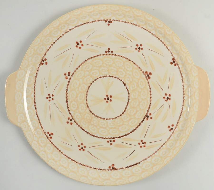 Old World Cream Lid-It for 3 Qt Round Baker for Baker & Ramekins Set (Chip & Dip) by Temp-Tations-1