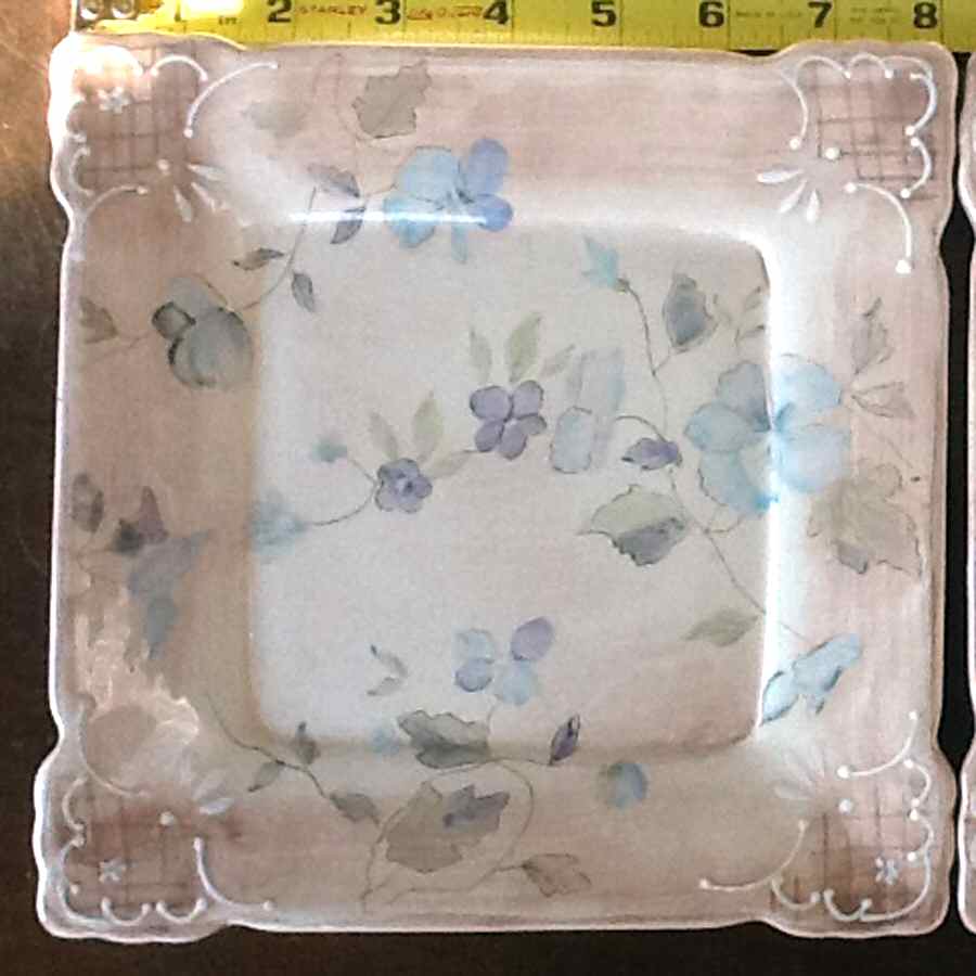 Josephine Square Dessert Plate by Tracy Porter-1