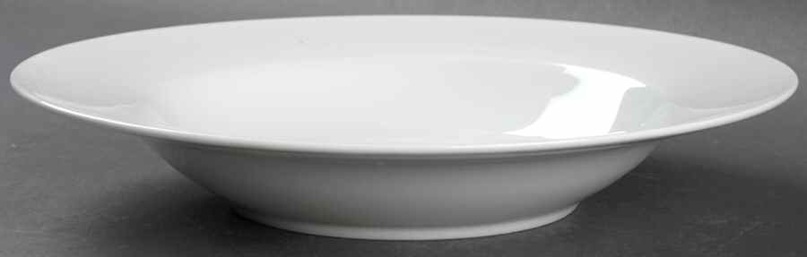 TPA3 (Porcelain Ceramic) Large Rim Soup Bowl by The Palm Restaurant-1