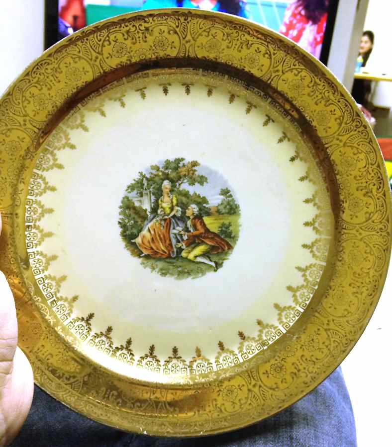 TST1006 Dinner Plate by Taylor, Smith & Taylor (Ts&T)-1
