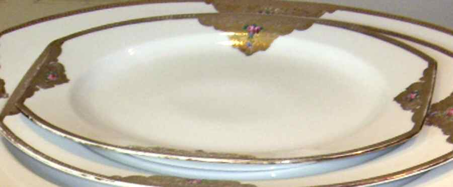 TIR607 12" Oval Serving Platter by Tirschenreuth-1