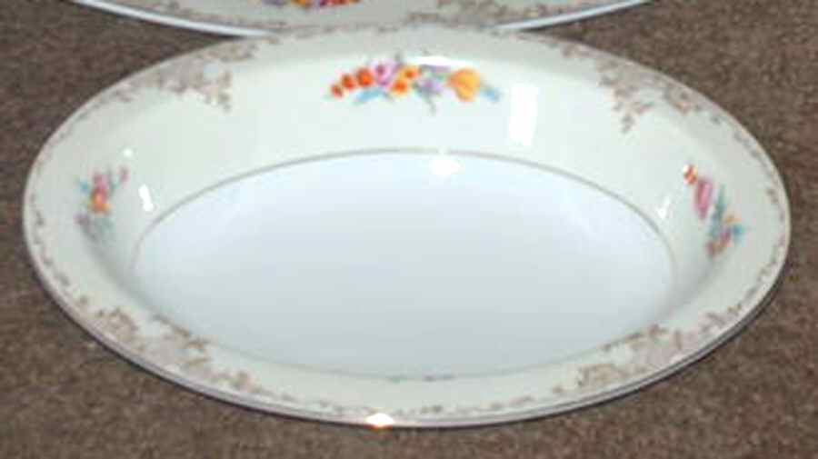 THU448 10" Oval Vegetable Bowl by Thun-1