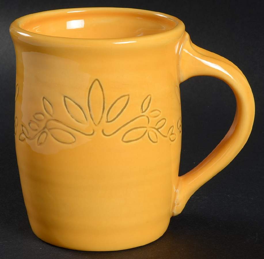 Espana Antica Yellow Mug by Tabletops Unlimited-1