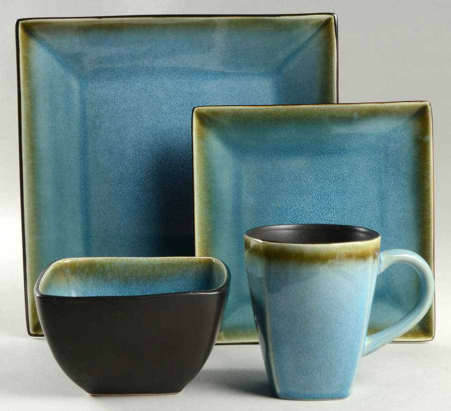 Elemental Ocean 4 Piece Place Setting by Threshold-1