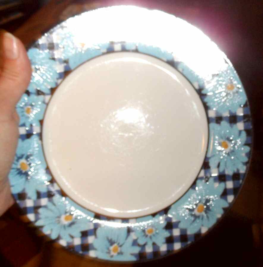 Indigo Salad Plate by Topceram-1