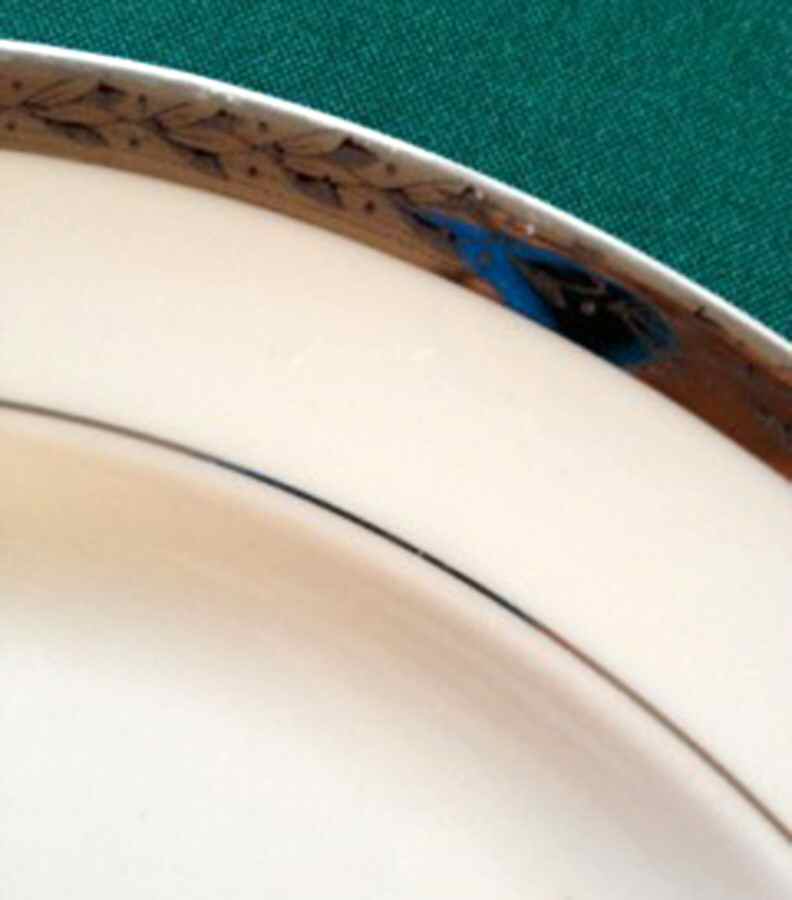 TST1008 Dinner Plate by Taylor, Smith & Taylor (Ts&T)-1