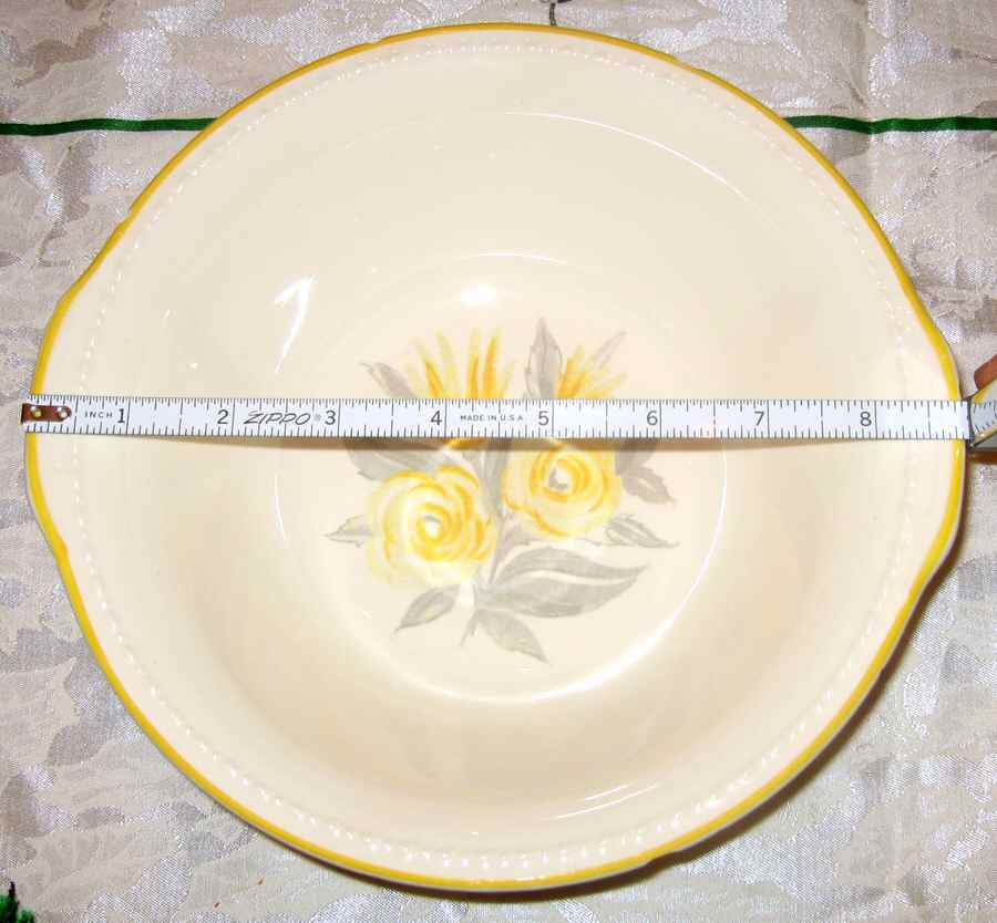 1641 9" Round Vegetable Bowl by Taylor, Smith & Taylor (Ts&T)-1