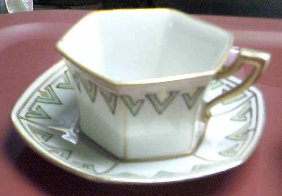 TRV741 Flat Cup & Saucer Set by Tressemanes & Vogt-1