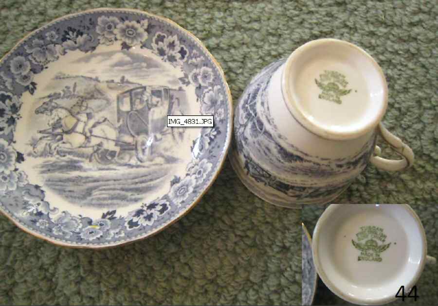 TUS171 Footed Cup & Saucer Set by Tuscan - Royal Tuscan-1